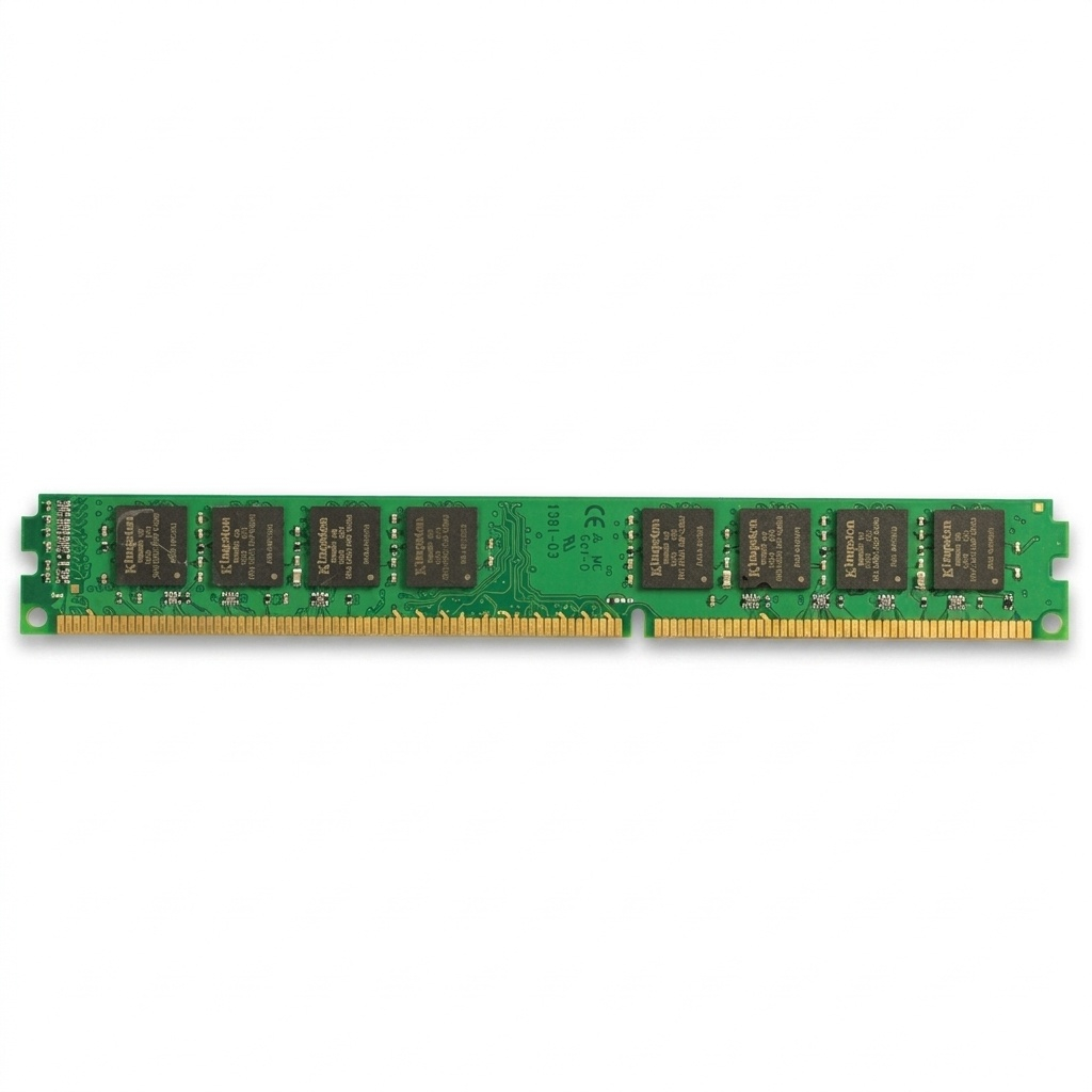 رم کامپیوتر کینگستون مدل ValueRAM DDR3 4 گیگابایت 1600 مگاهرتز تک کاناله U-DIMM با تایمینگ CL11 و ولتاژ کاری 1.5 ولت