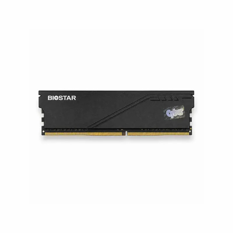 رم دسکتاپ DDR4 8 گیگابایت بایوستار مدل Storming V با فرکانس 3200 مگاهرتز، تایمینگ CL22 و معماری تک‌کاناله