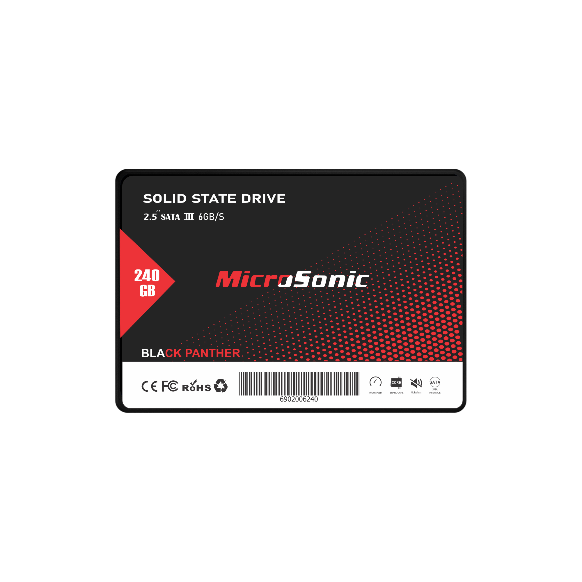 اس اس دی اینترنال SATA III میکروسونیک مدل PANTHER ظرفیت 240 گیگابایت