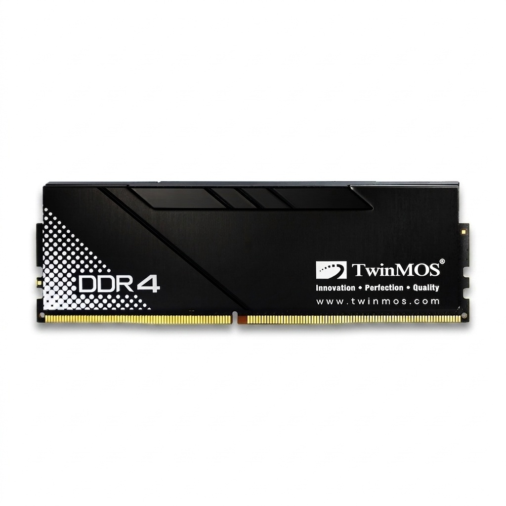 رم کامپیوتر DDR4 تک کاناله 8 گیگابایت تویین موس مدل THUNDERGX فرکانس 3200 مگاهرتز تایمینگ CL16 نوع U-DIMM مناسب دسکتاپ