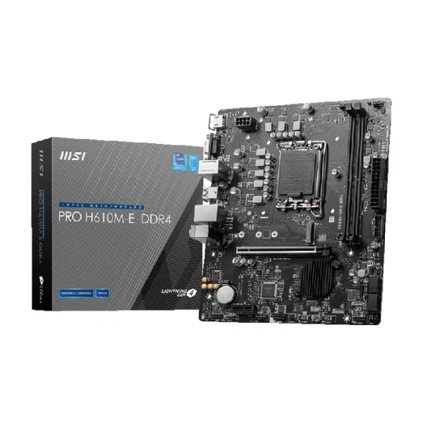 مادربرد ام اس آی مدل PRO H610M-E DDR4
